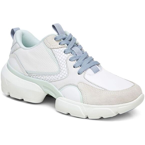 VIONIC - WOMENS VASHER ARIS SUEDE LIZARD LACE UP LEISURE SHOES | 9.5 - Picture 1 of 6